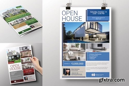 Real Estate  Open House Flyer