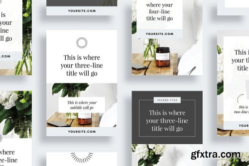 CreativeMarket Pinterest Optimized Templates CANVA 2376859