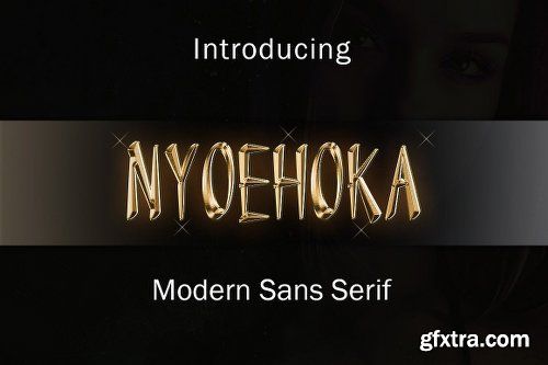 CreativeMarket NYOEHOKA Modern Sans Serif 2382345