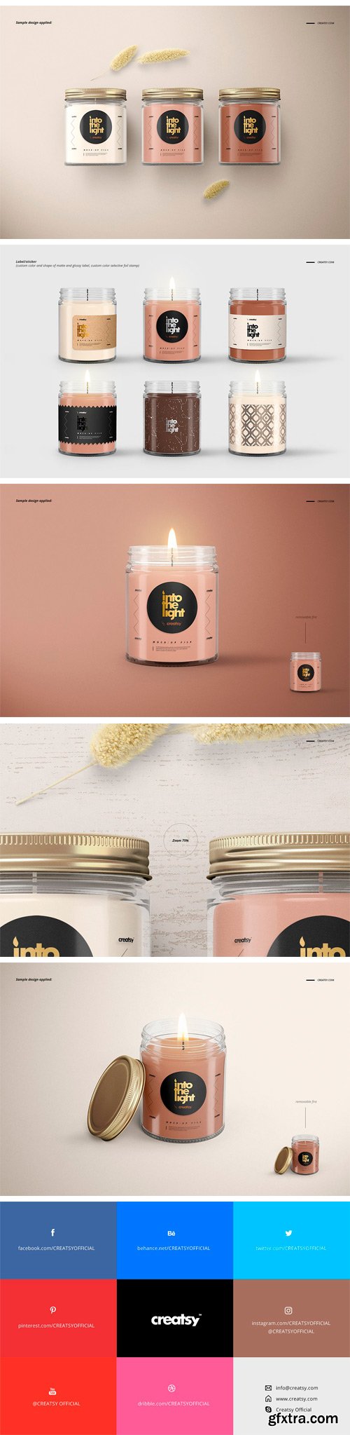 CM - Jar Candle Mockup Set 2423694