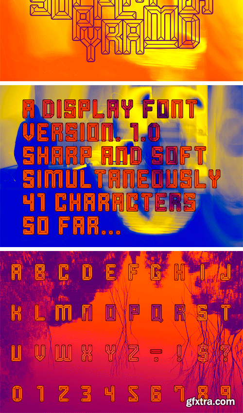 CM - Soft Facets Font 2421846