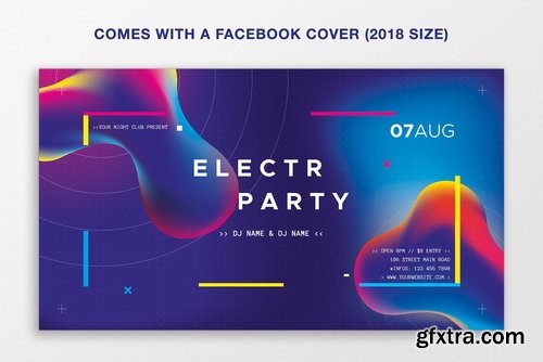 CM - Electro - Summer Party Flyer 2430948