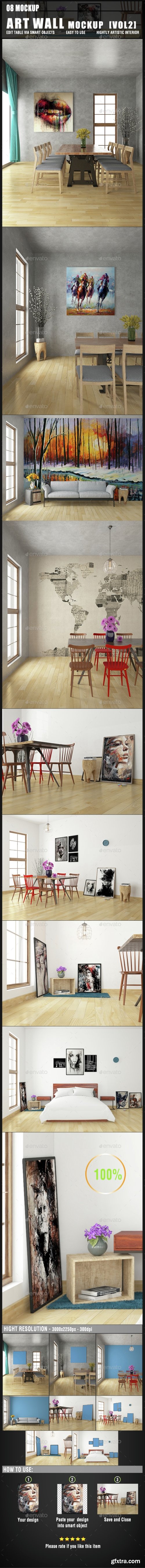 Graphicriver - Art Wall Mockup [Vol2] 15232914