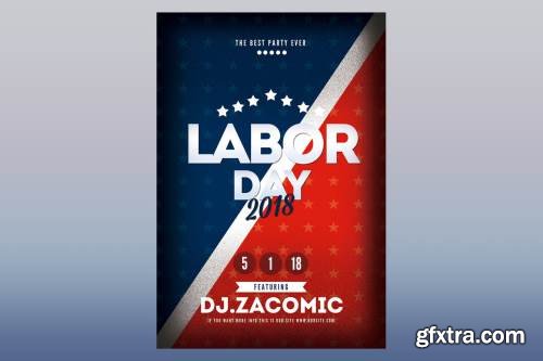 Labor Day Flyer Poster