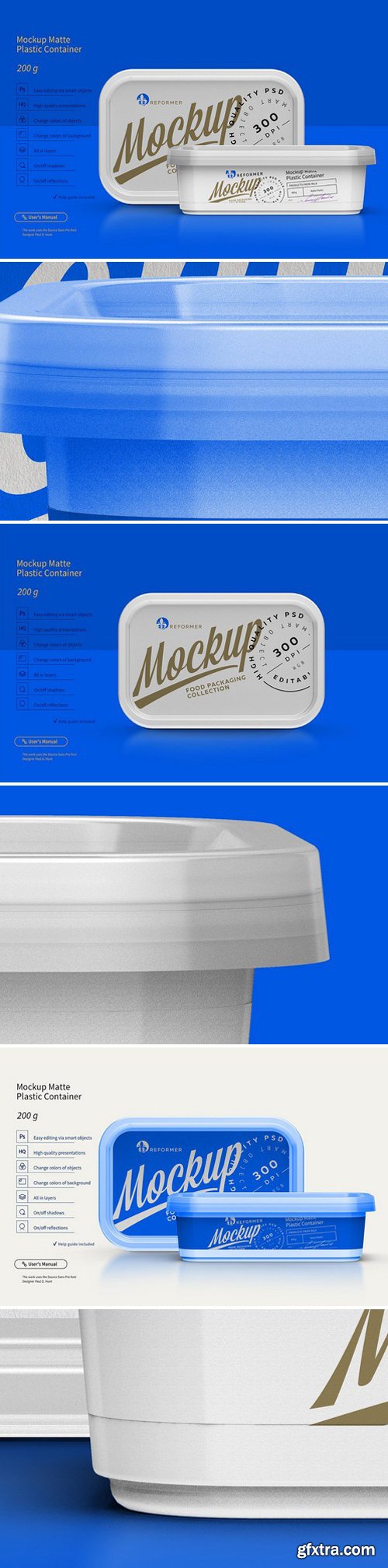 CM - Mockup Plastic Container 200g 2403369