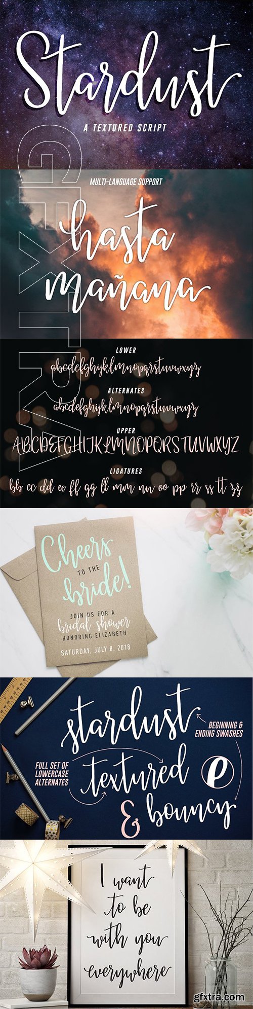 CreativeMarket - Stardust Script Font 2477954