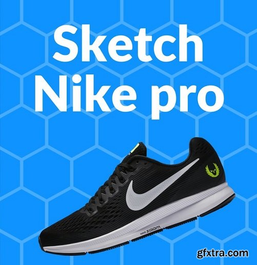 Create a Beautiful NIKE BRAND website in Sketch UI UX DESIGN