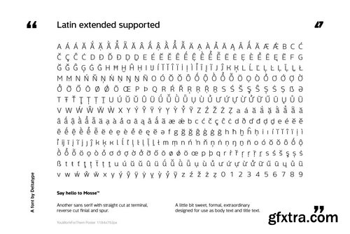 Mosse Font Family