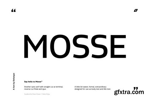 Mosse Font Family