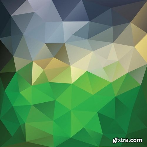 10 Creative Polygonal Backgrounds