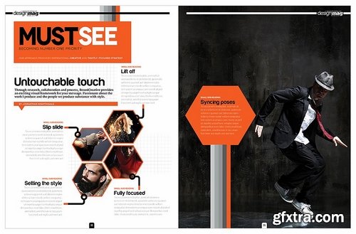 CM - Magazine Template InDesign 06 2455208