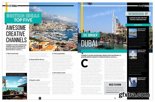 CM - Magazine Template InDesign 06 2455208