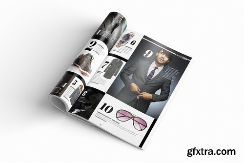 CM - Magazine Template InDesign 06 2455208