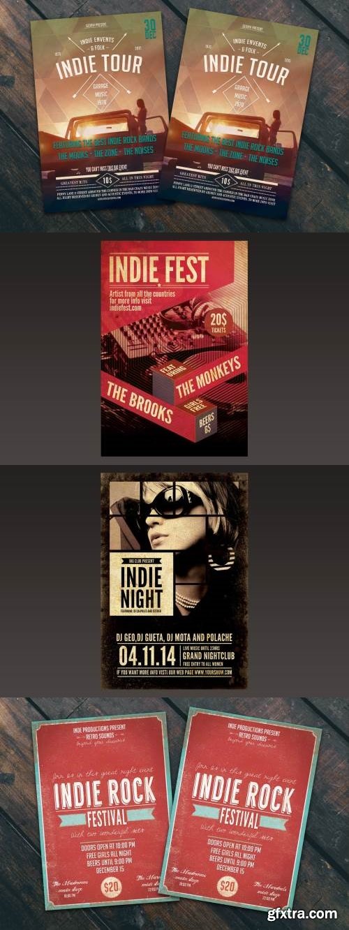 Indie Fest Flyer Poster Bundle