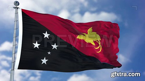 Papua New Guinea Flag 74196