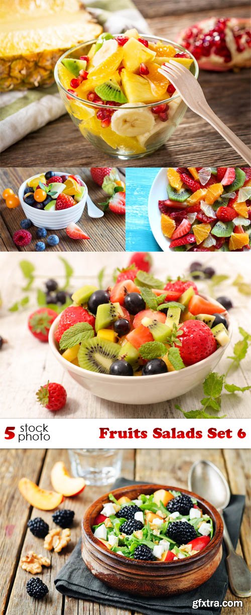 Photos - Fruits Salads Set 6