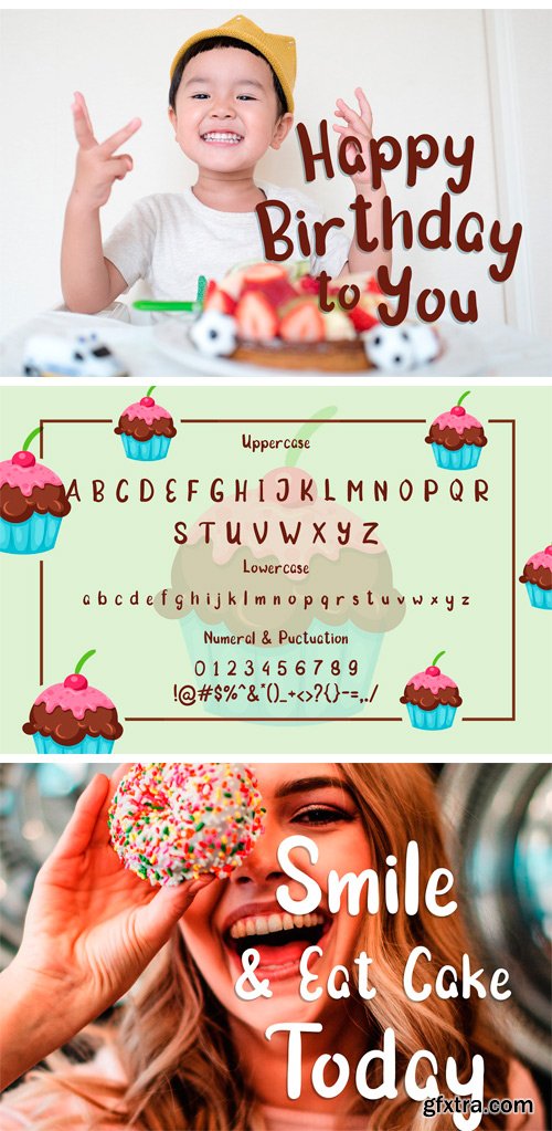 CM - Morning Cake - Fun Font 2448833