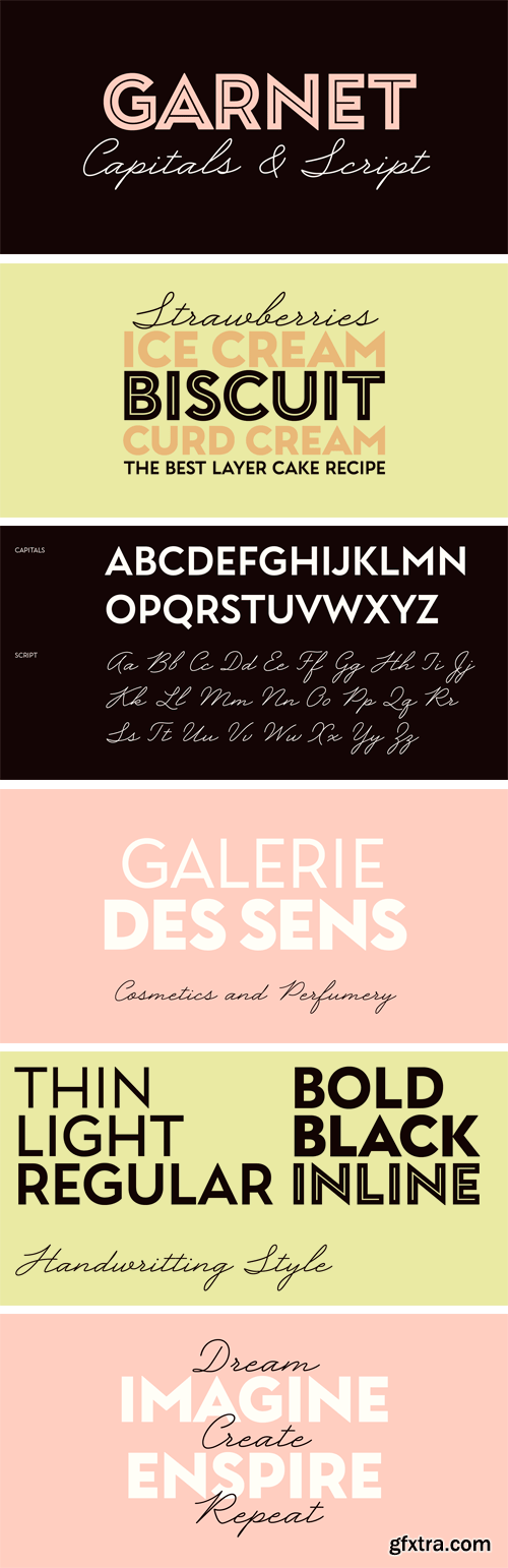 Garnet Font Family