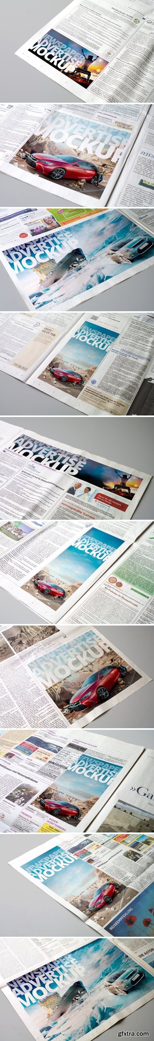 CM - Newspaper Advertise Mockup v3 2144323