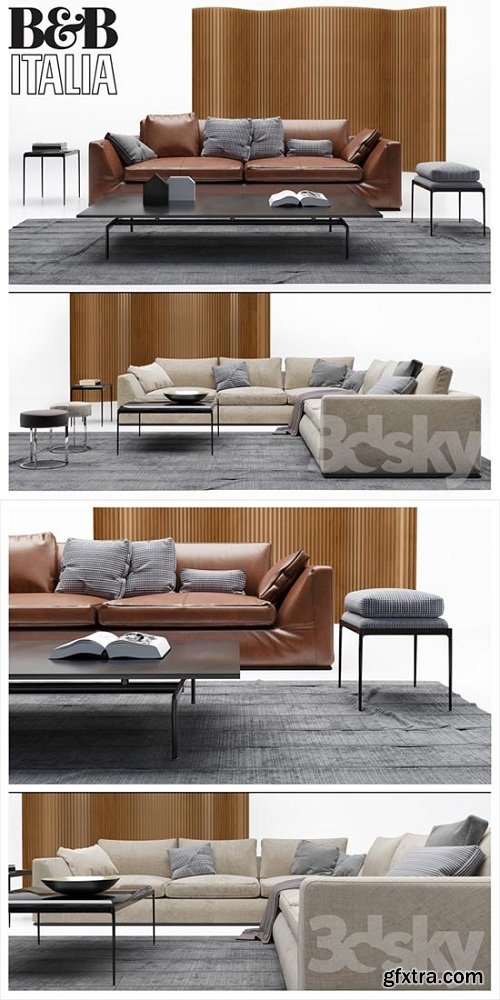 B & B Italia Sofa Richard