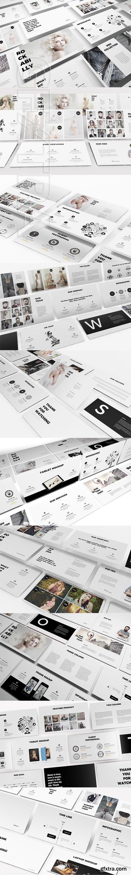 CreativeMarket - Fashion Powerpoint Template 2442460