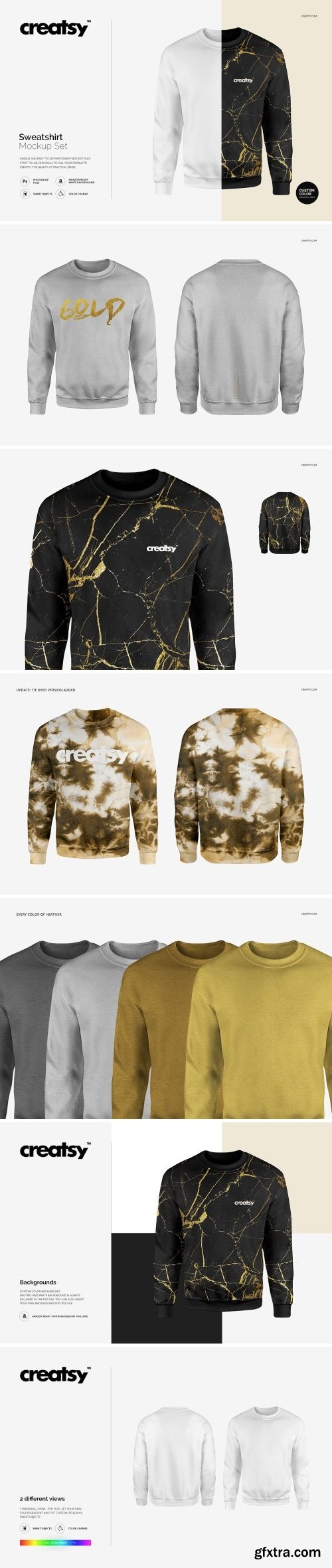 CM - Sweatshirt Mockup Set 1600785