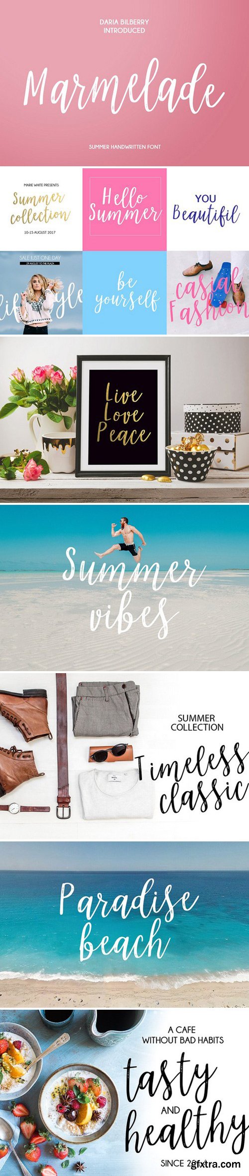 CM - Marmelade Summer Handwritten Font 1658013