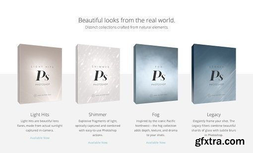 Photoshop Lens Distortions - 3 Packs (Fog, Shimmer, Light Hits)