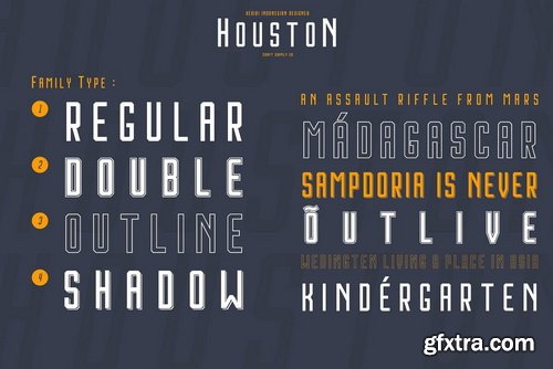 Houston Font Family