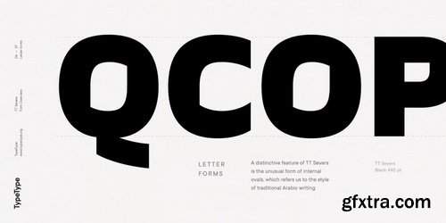 TT Severs Font Family