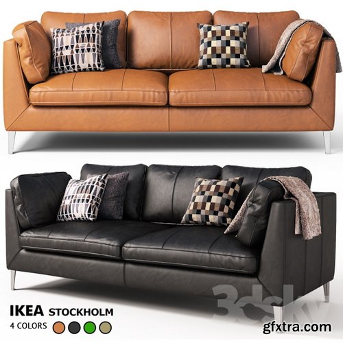 3dsky - Stockholm Ikea sofas