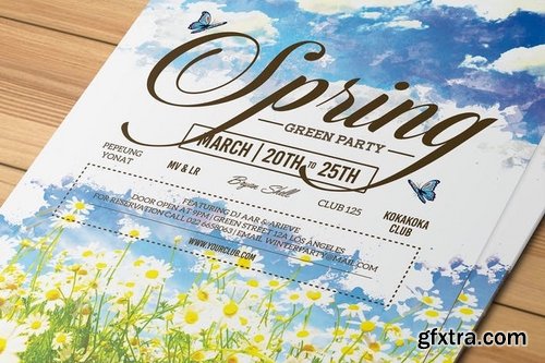 Spring Event Flyer  Invitation