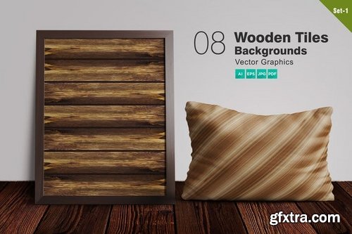 8 Wooden Backgrounds