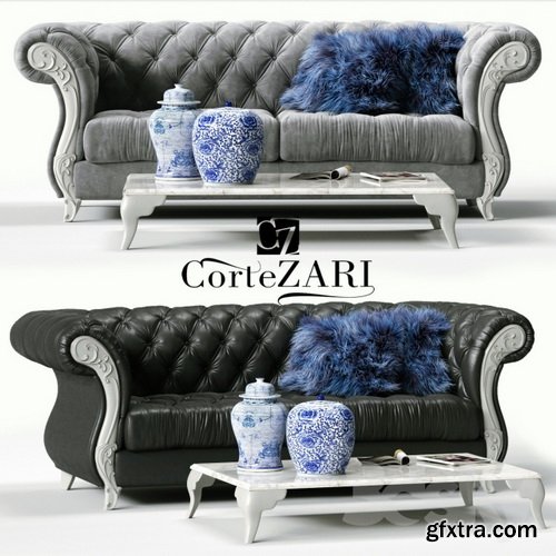 3dsky - CorteZARI GABRIEL Sofa