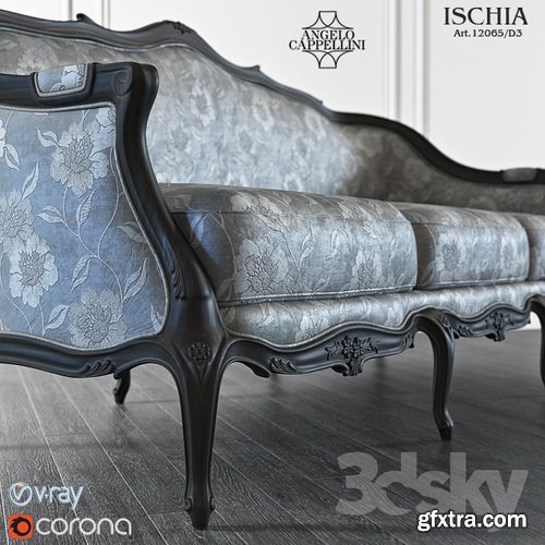 3dsky - Sofa Angelo Cappellini ISCHIA