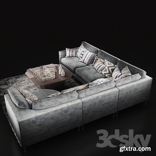 3dsky - Sofa Fama Opera