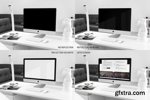 iMac Desk Mock-Up by Temaphoto