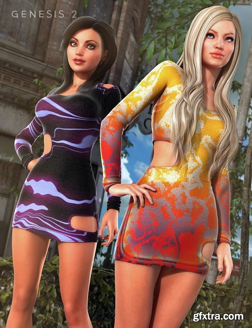 Daz3D - Genesis 2 Female Clubbing Bundle