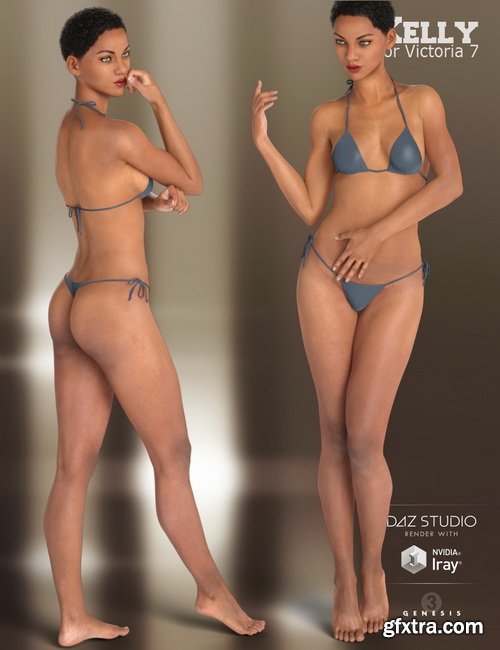 Daz3D - Kelly for Victoria 7