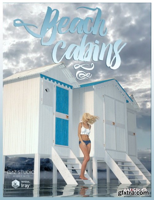 Daz3D - Beach Cabins