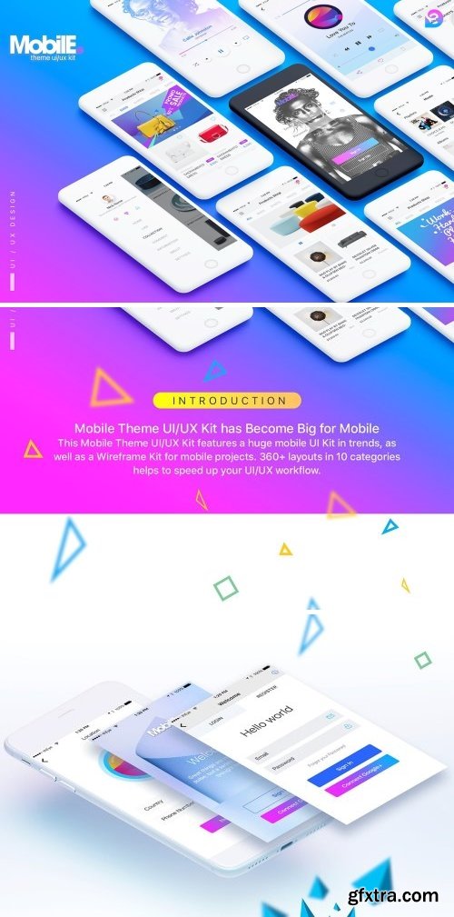 CM - Mobile Theme UI/UX Kit 1577277