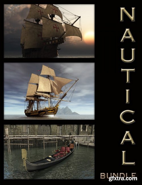 Daz3D - The Faveral Nautical Bundle DAZ | 3D MODELS