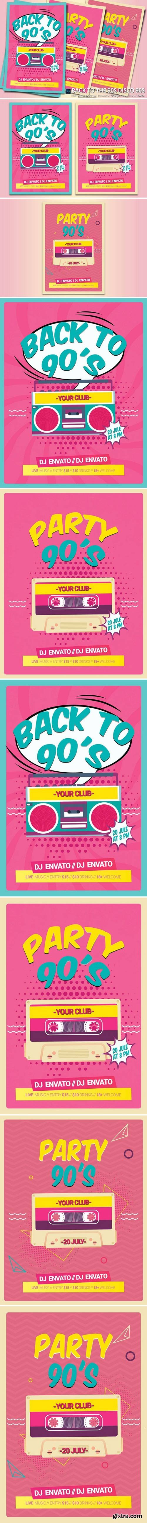 CM - Back To The 90s Disco 90s Poster 2430506