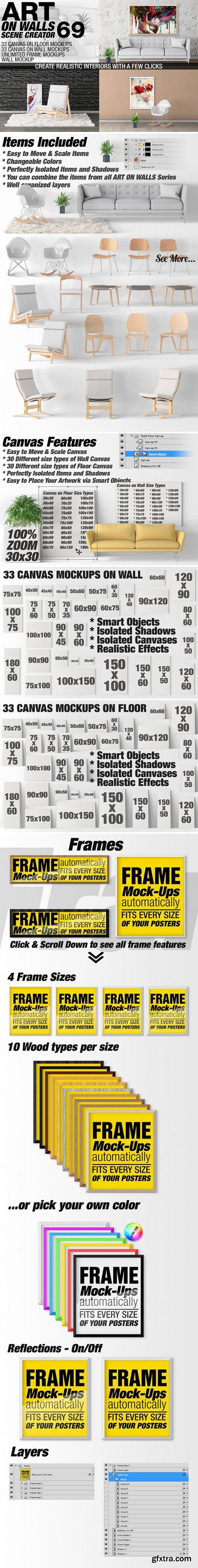 CM - Canvas Mockups - Frames Mockups v 69 1519607