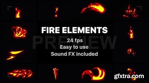 Mr. Flash FX Fire Elements - Motion Graphics 78500