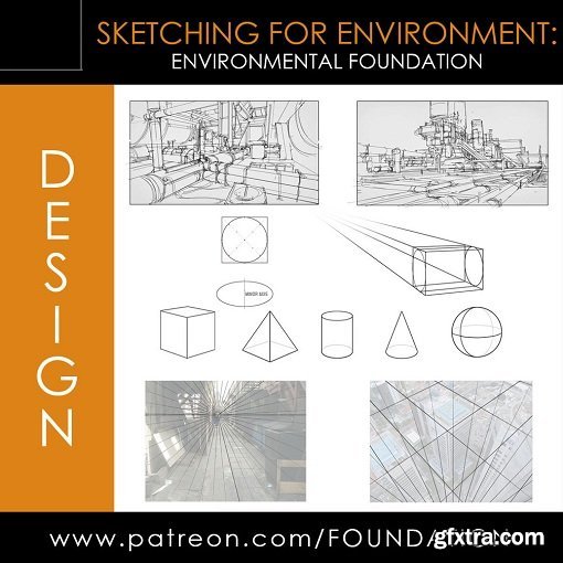 Foundation Patreon Term 4 - Sketching for Environments: Foundation