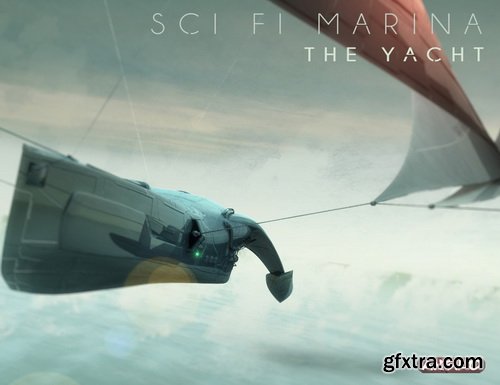 Daz3D - SCI FI MARINA The Yacht