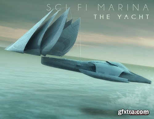 Daz3D - SCI FI MARINA The Yacht