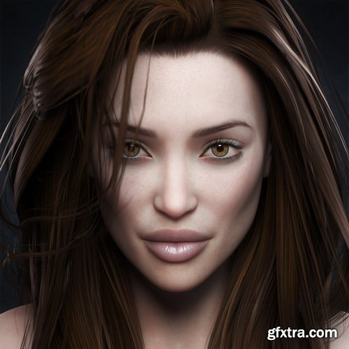 Daz3D - Joanna for Genesis 3 and 8 Female DAZ | 3D MODELS