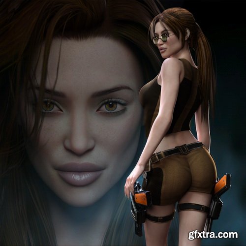 Daz3D - Joanna for Genesis 3 and 8 Female DAZ | 3D MODELS